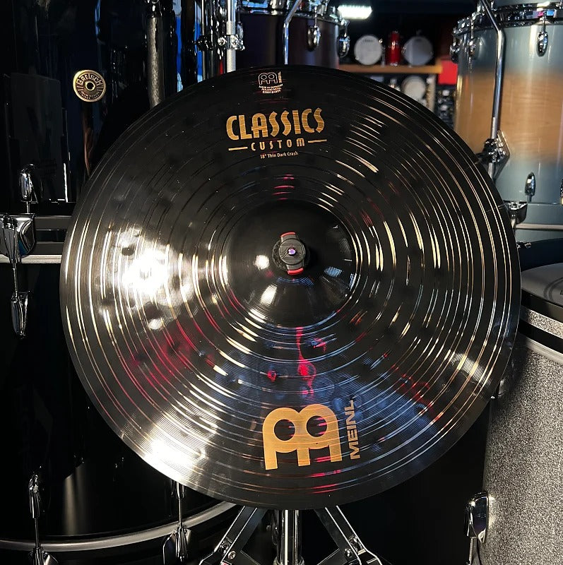 Meinl Classics Custom - Guitarra acústica delgada y oscura de 18" CC18TDAC
